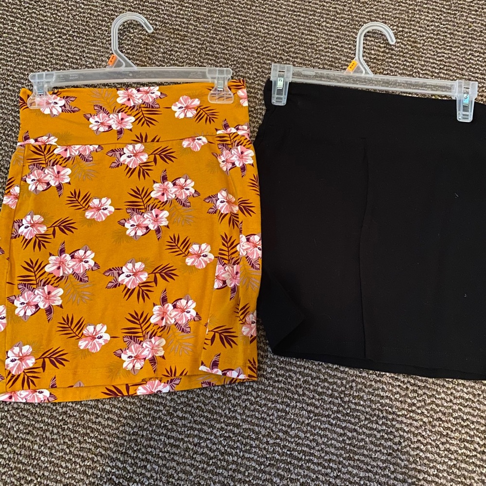 Two pencil skirts from Charlotte Russe